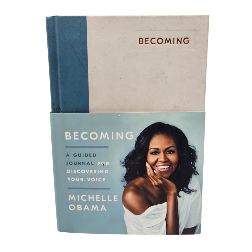 Becoming: A Guided Journal for Discovering Your Voice - Hardcover NEW